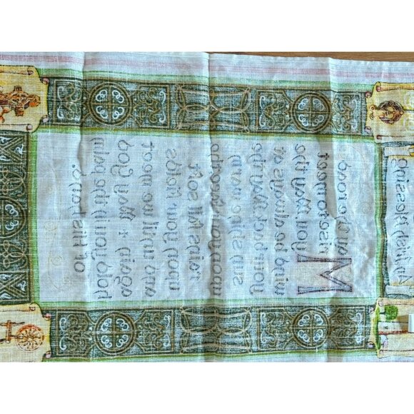 Irish Linen Wall Hanging/Tea Towel With An Irish Blessing No. 1 NWT - Picture 8 of 12